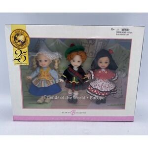 Kelly & Friends of the World Europe Holland, Ireland, Spain Doll Set NIB